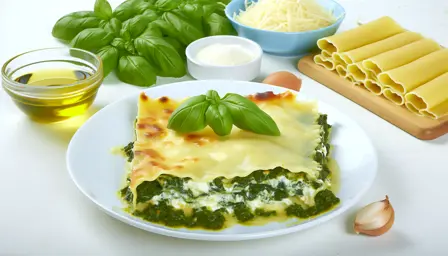 Cremet Spinatlasagne i Airfryer