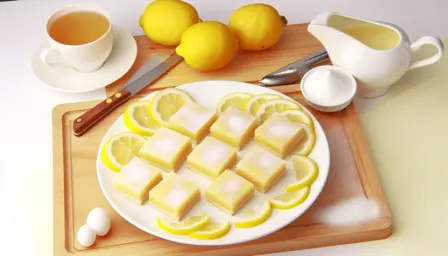 Friske Citronsøde Lemon Bars