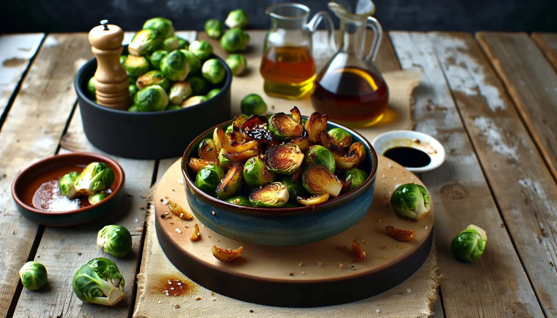 Karamelliserede Balsamico-Glaserede Rosenkål