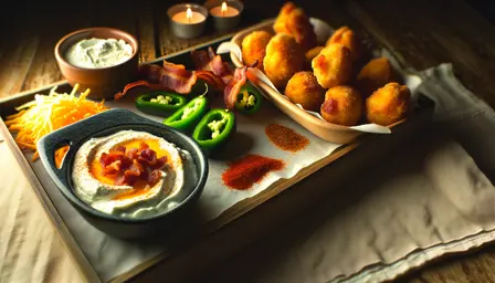 Kremede Cheesy Bacon- og Jalapeñopoppers