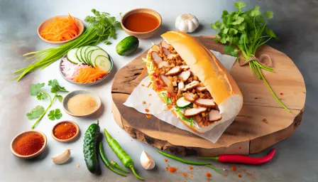 Krydret Banh Mi med Sprødt Svinekød