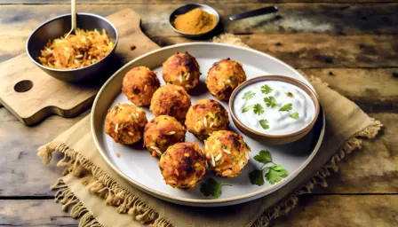 Krydret Biryani Kugler i Airfryer