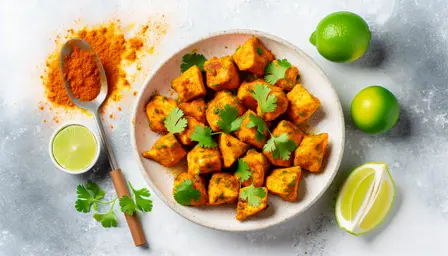 Krydret Kylling Tikka i Airfryer