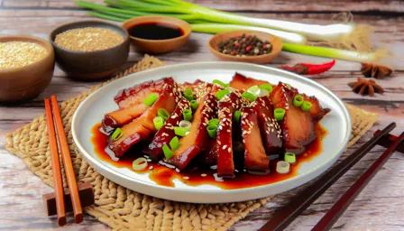 Krydret og saftig char siu