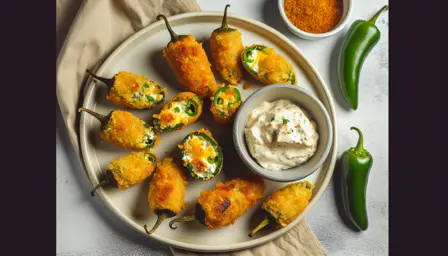 Krydret Sprøde Jalapeño Poppers