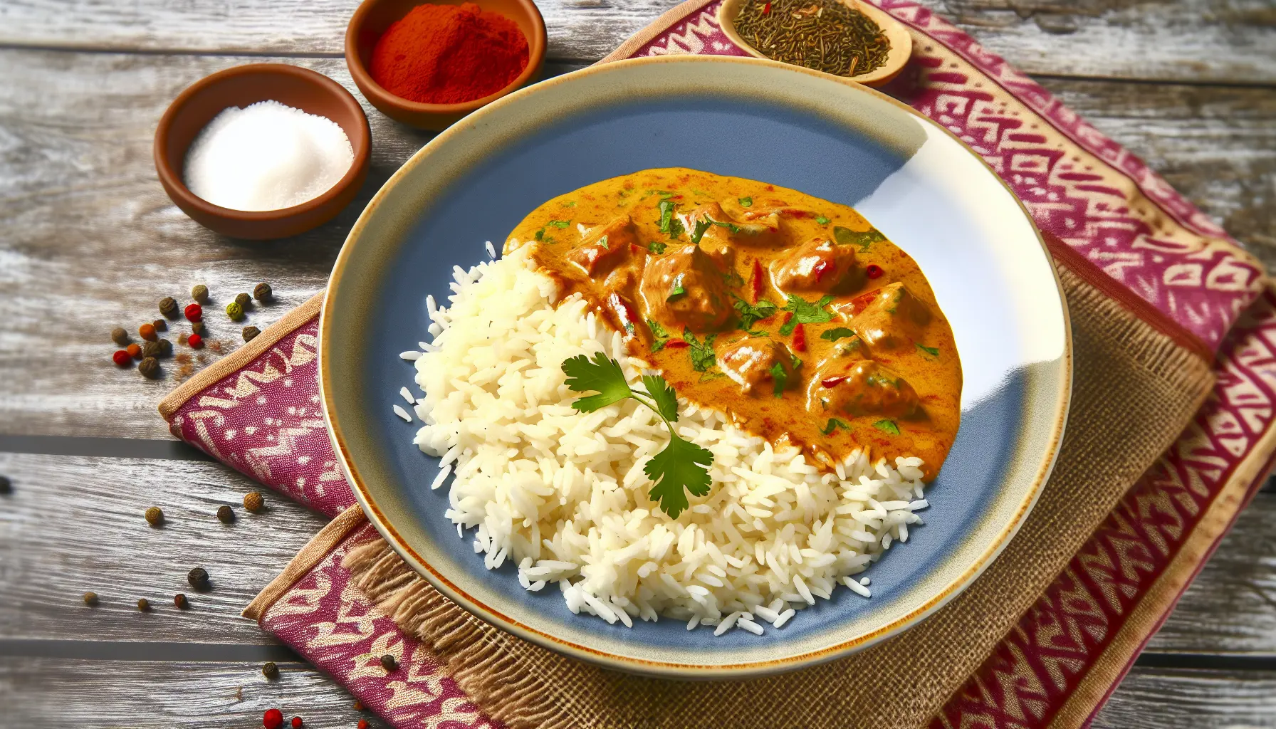 Krydret Tikka Masala med Cremet Sauce