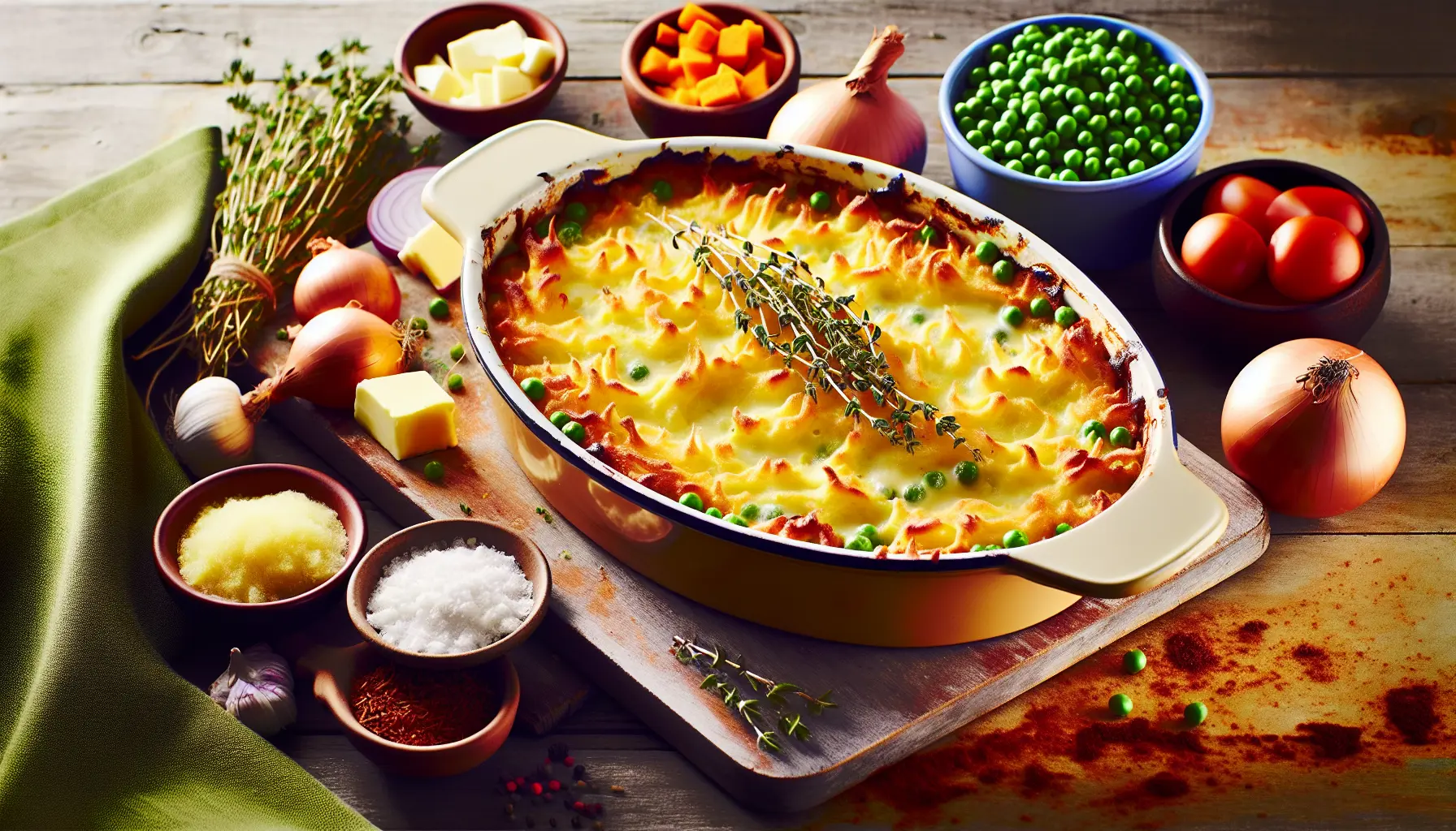 Lækker Cremet Shepherd's Pie i Airfryer
