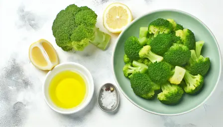 Luftig Dampet Broccoli i Airfryer