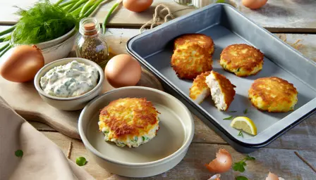 Luftige Fishcakes med Sprød Remoulade