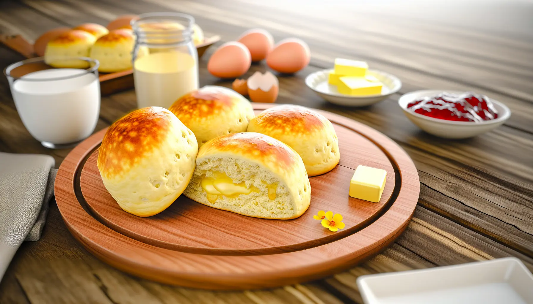Luftige Scones med Smørsmag