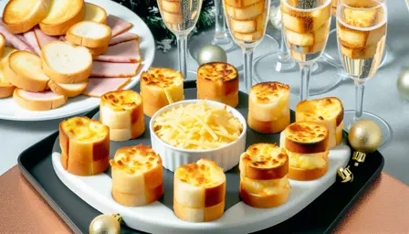 Luksuriøse Mini-Croque Monsieur med Sprødt Ydre