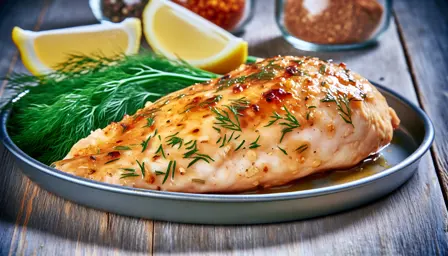 Saftig Grillkylling med Honning og Dild