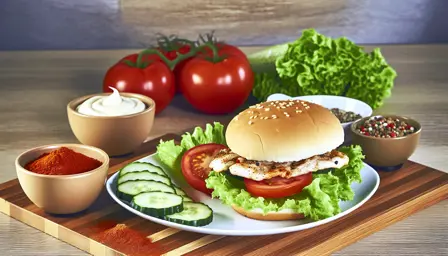 Saftig Kyllingeburger med Sprød Salat