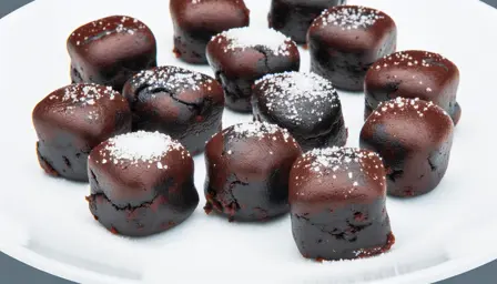 Saftige Brownie Bites i Airfryer