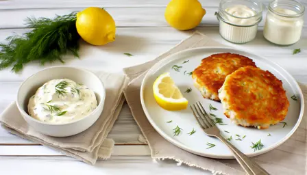Saftige Fiskefrikadeller med Frisk Citronmayonnaise