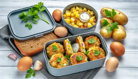 Saftige Fiskefrikadeller med Krydret Kartoffeltern