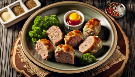 Saftige Mini Meatloafs i Airfryer