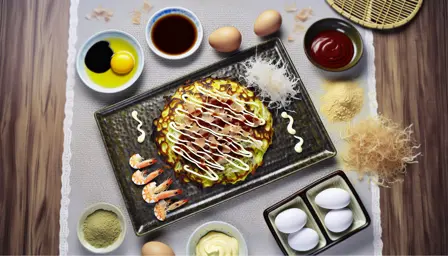 Sprød Japansk Okonomiyaki