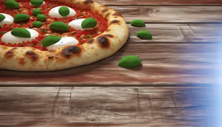 Sprød Pizza Margherita i Airfryer