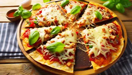 Sprød Tortilla Wrap Pizza