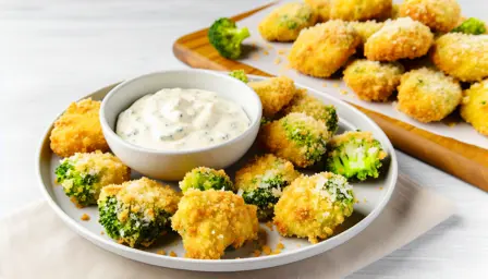 Sprøde Broccoli Nuggets i Airfryer