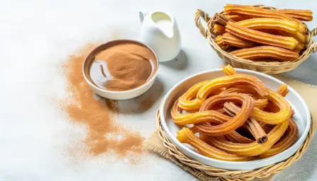 Sprøde Churros med Kanel