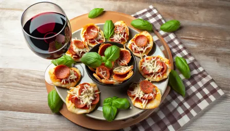 Sprøde Mini Pizzaer i Airfryer