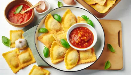 Sprøde Panerede Ravioli