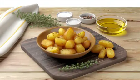 Sprøde stegte kartofler i airfryer